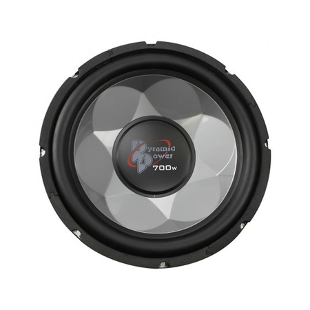 PYRAMID 12'' 700 Watt Subwoofer PW1277X